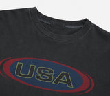 Pigment Overfit USA Short Sleeve