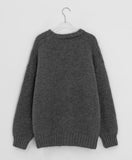 Danters Hairy Argyle Round Knit