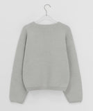 Hutenmo Basic Color Round Knit