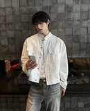 Pocket China Crop Jacket