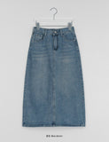 Beamtrue Summer Denim Long Skirt