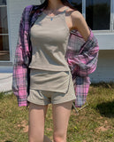 Side Zipper Pig Sleeveless