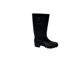 Lonchi Buckle Long Rain Boots