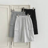 Cargo Pocket Bermuda Training Shorts