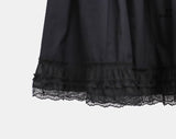 Camille Lace Tiered Flare Midi Skirt
