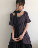 Carrot Loose Fit Short Sleeve Pocket T-shirt