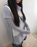 Obir Turtle Punching Short Sleeve Knit