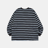 Relaxed stripe long sleeve