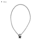 Papil Toggle Bar Butterfly Surgical Necklace