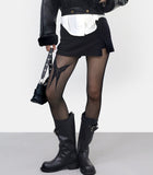 Lamian Knit Shorts Skirt