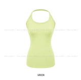 Ruda Slim Halter Sleeveless