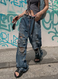 Ozzy Dirty Vintage Wide Denim Pants
