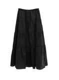 Tur Pintuck Frill Tiered Skirt