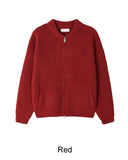 Helid Boucle Knit Zip-Up