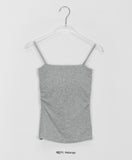 Nanami Color Shirring Cap Sleeveless