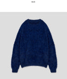 Pitenifer two-tone angora knit