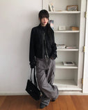 Felik Multi-Pocket Cargo Wide Pants