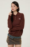 Medal Point Collar Knits