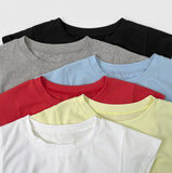 Mayonnaise Side Shirring Crop Short Sleeve T-Shirt