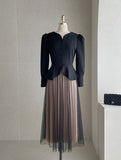 Crete Color Scheme Pleated One Piece
