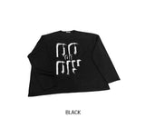 Vintage Graphic Waffle Round Long Sleeve