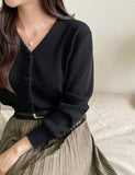 Somare V-neck Knit Cardigan