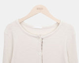 Wella Check Layered Cardigan