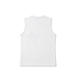 Cross Patch Ribbed Sleeveless
