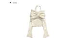 Zuhi shirring off-shoulder knit