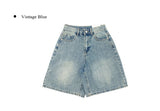 [Plan] Delle Short Bermuda Washing Denim Pants