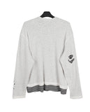 Loaded Layered Damage Knit