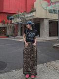 Shade Camo Balloon Snap Pants