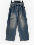 Hilde Pintuck Washed Denim