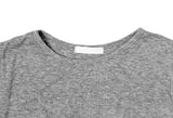 Obin Color Matching Slim Sleeveless T-Shirt Set