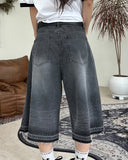 Pulson Cut Off Bermuda Denim Pants