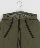 [unisex] Belcott Two-Way Quilting Hood Padding Jumper