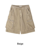DEFENER Dyeing Bermuda Cargo Pants