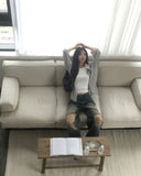 Keron Overfit Striped Shirt