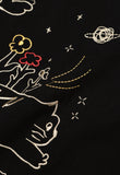 Happiness Leo Embroidery Short Sleeve
