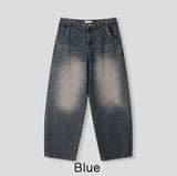 Demi Studded Flap Pocket Denim Pants