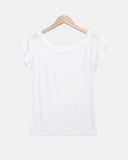 Blem Off-shoulder Short Sleeve T-shirt