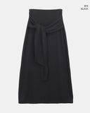 Elon String Knot Long Skirt