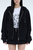 PRTN) Logo Graphic Over Hood Zip-Up