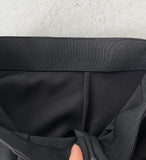 Aret Banding Slit H-Line Long Skirt