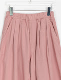 Shana Banding Pin Tuck Cotton Balloon Pants