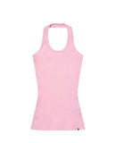 Ribbed Halter Sleeveless Top