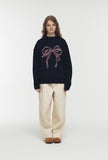 Ribbon Brush Overfit Knit