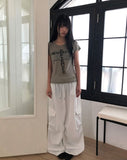 Nebeon Frill Nylon Pants