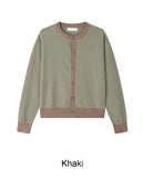 Pedin Striped Crop Cardigan