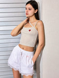 AubeA Lace Point Shorts